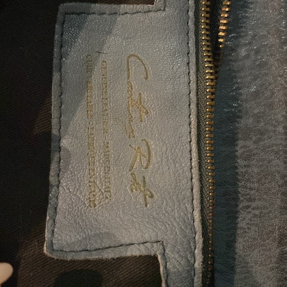 Costanza Rota studded gorgeous designer leather tote - in mint condition! - Picture 7 of 10